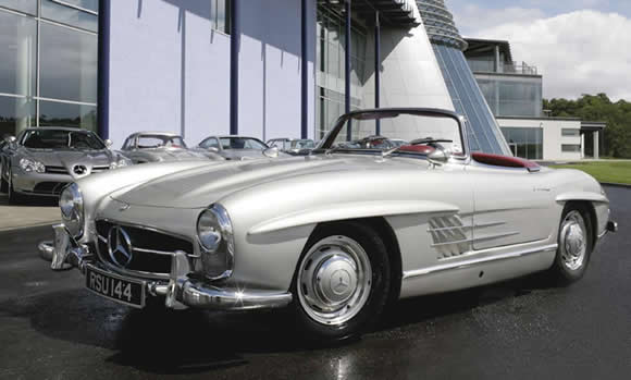 Classic mercedes convertable #6